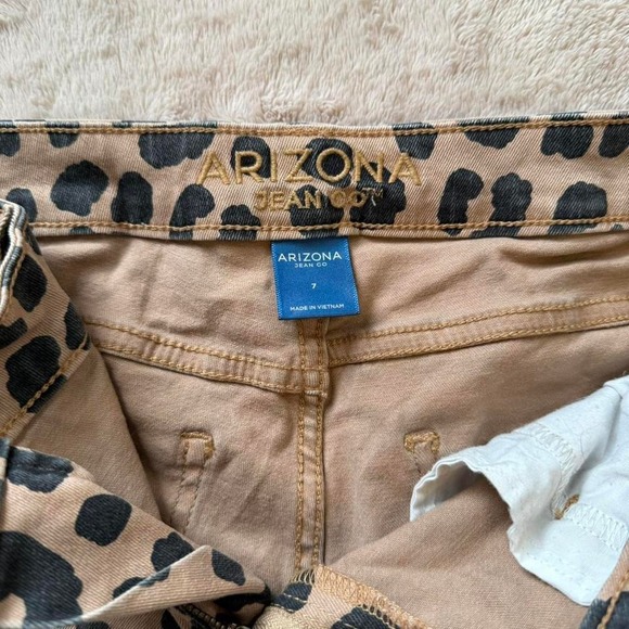 leopard print denim shorts jean‎ - Picture 3 of 3